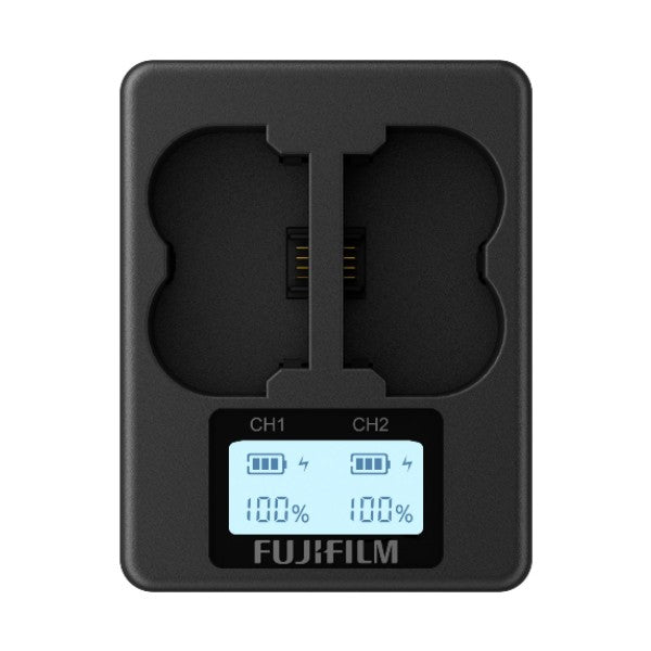 Fuji Caricabatterie Doppio BC-W235 per Batteria X-T4/T5 Fuji Caricabatterie Doppio BC-W235 per Batteria X-T4/T5